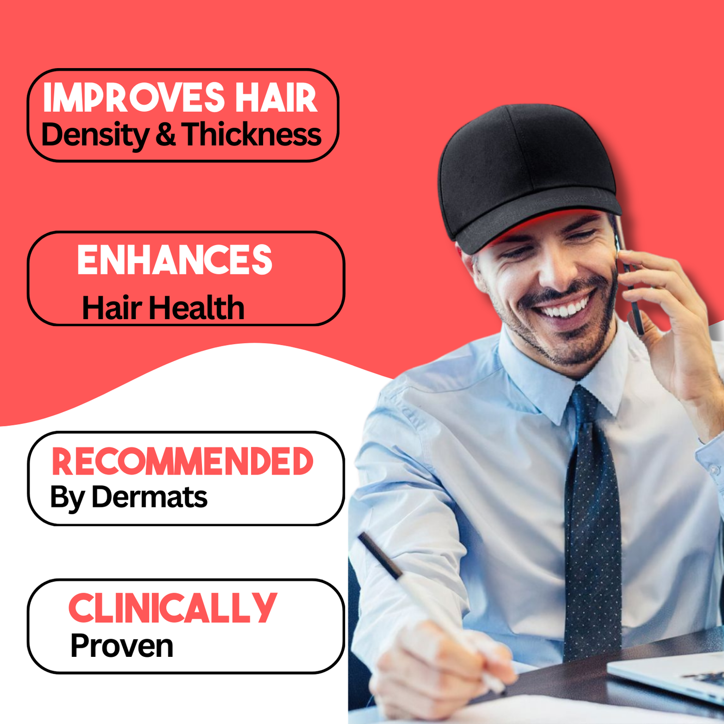ReGrow X™ - Advanced Red Light Therapy for Migraine Relief | Drug-Free, Safe & Natural